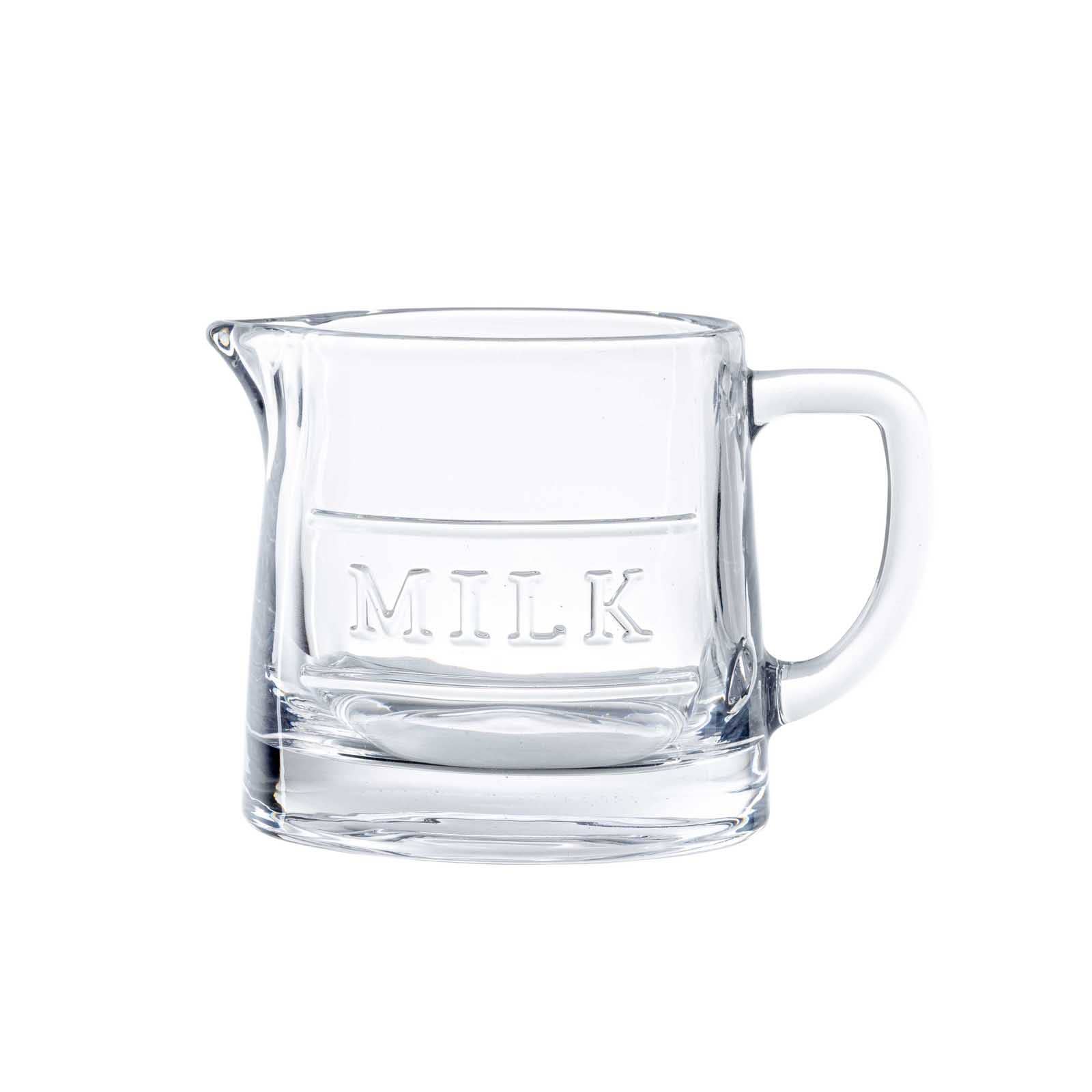 TableCraft Products Company - Wholesale Pitcher - 8 ounce Glass Milk Pitcher1