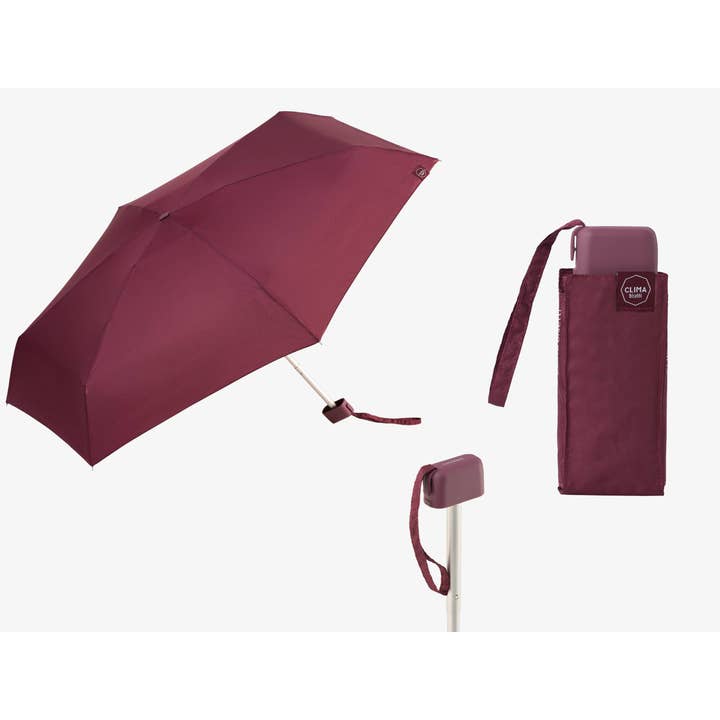 Mkr International - Wholesale Umbrella – Unisex - Mini Flat Folding Umbrella | Ultralight | Uvp353