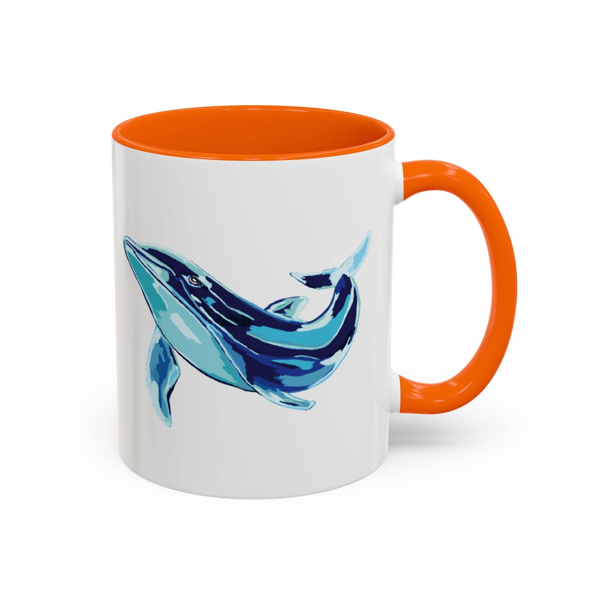 Blue Cava – Großhandel Kaffeebecher – Blauwal Ozeanleben Zwei-Ton Keramik Kaffeetasse - 11 oz & 15 oz26