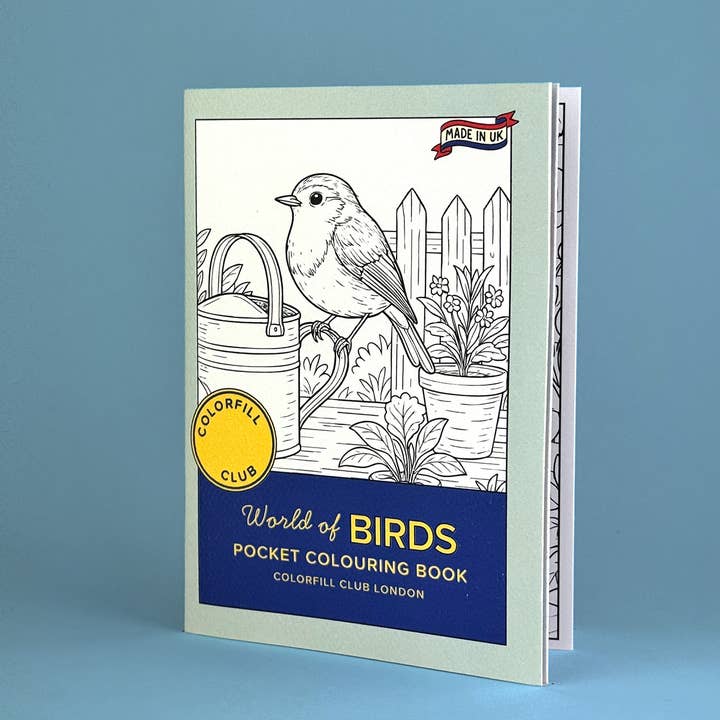 World of Birds – Premium Colouring Book for wholesale by Colorfill Club