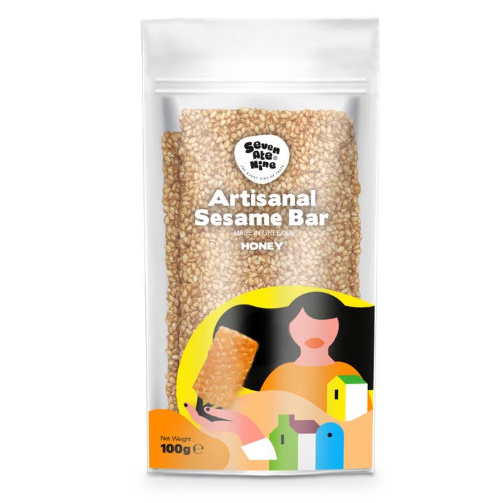 7ate9 - Wholesale Snack Bar - Sesame Bar with Honey