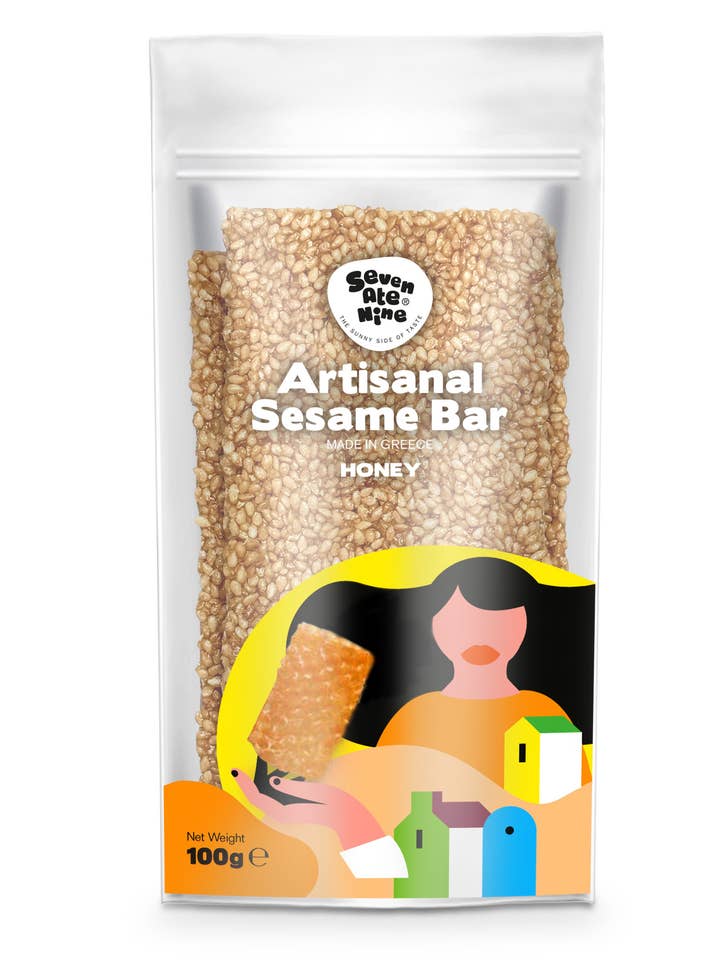 Sesame Bar with Honey for wholesale by 7ate9