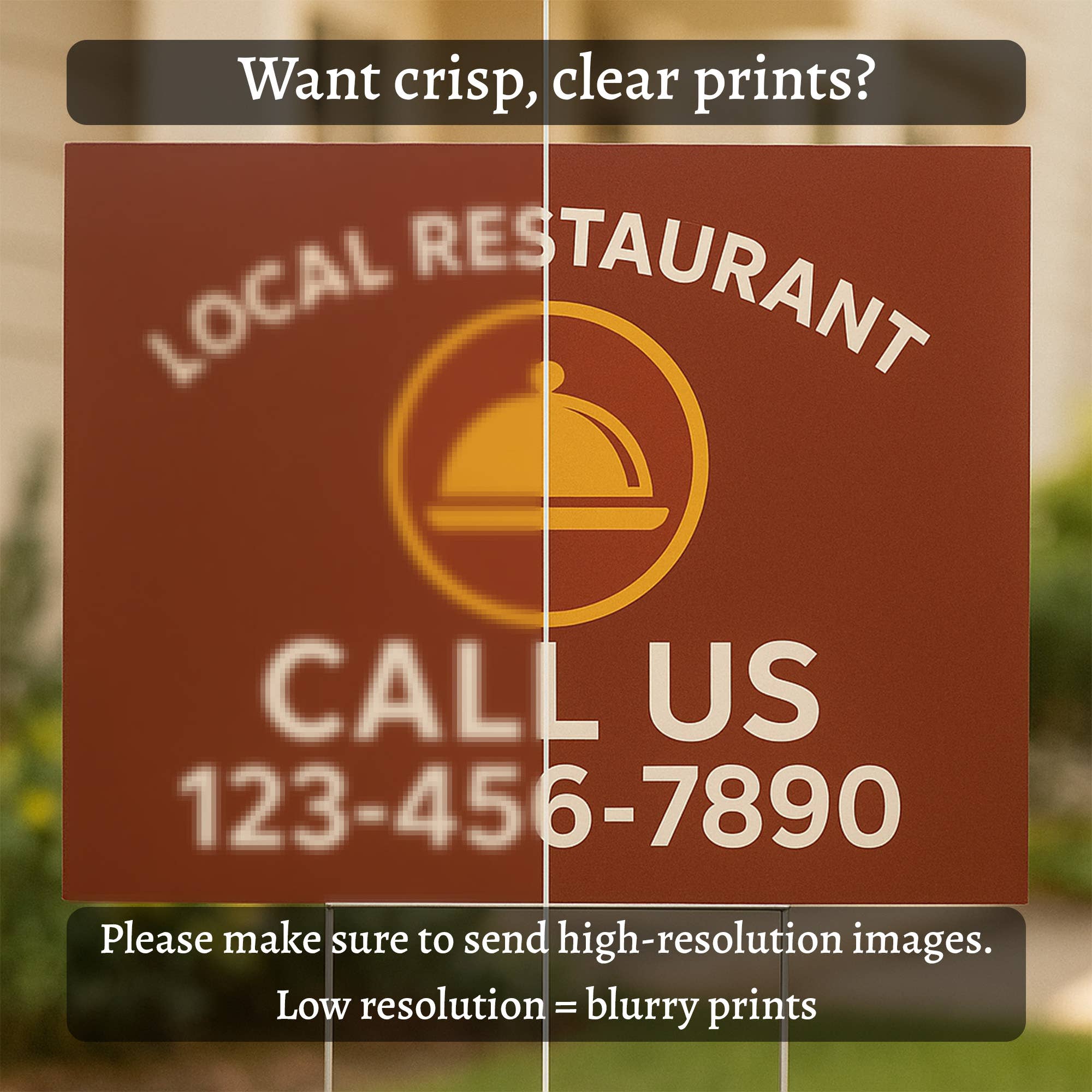 Famgraving - Wholesale Sign - Custom Yard Signs for Outdoors with Metal Stakes3