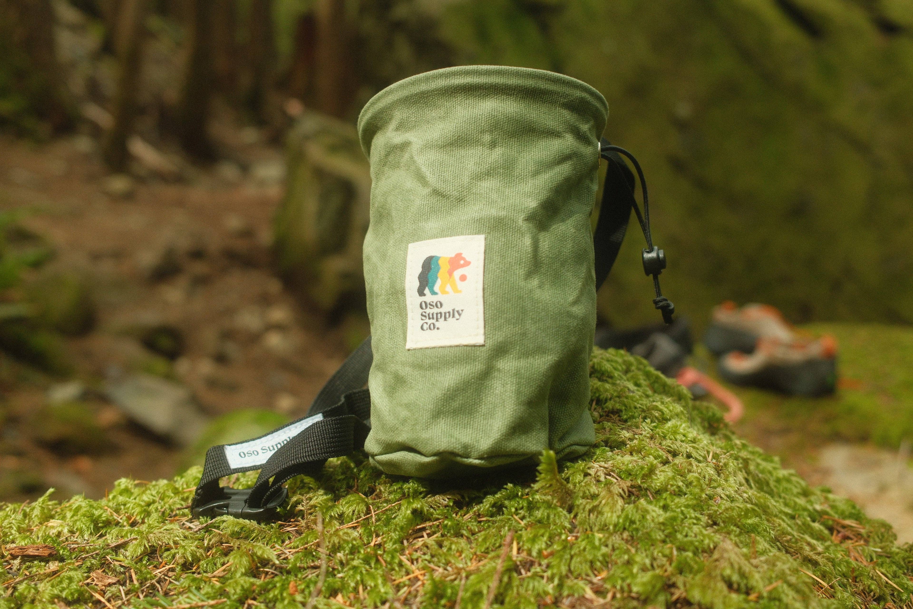 Oso Supply Co - Wholesale Drawstring Bag - Unisex - Waxed Canvas Chalk Bags26