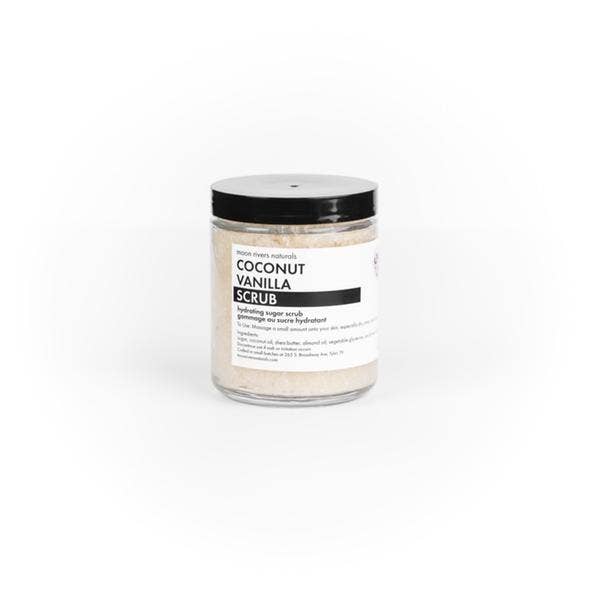Coconut Vanilla Scrub for wholesale by Moon Rivers Naturals