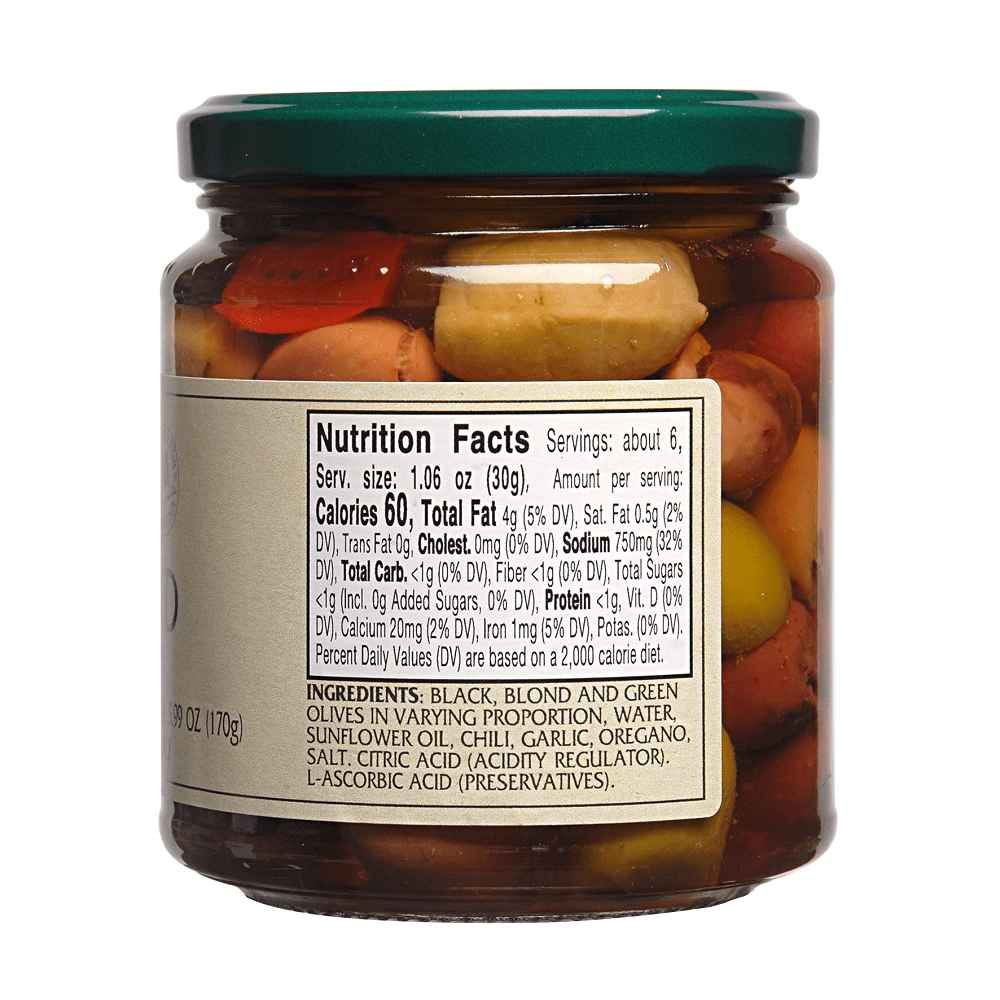Fine Italian Food - Wholesale Olives - Mantova Mixed Olives, 9.87 oz.2