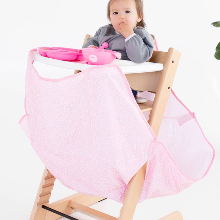 Mumma's Little Helpers - Wholesale Highchair –Baby - High Chair Food Catcher - Rose Pink