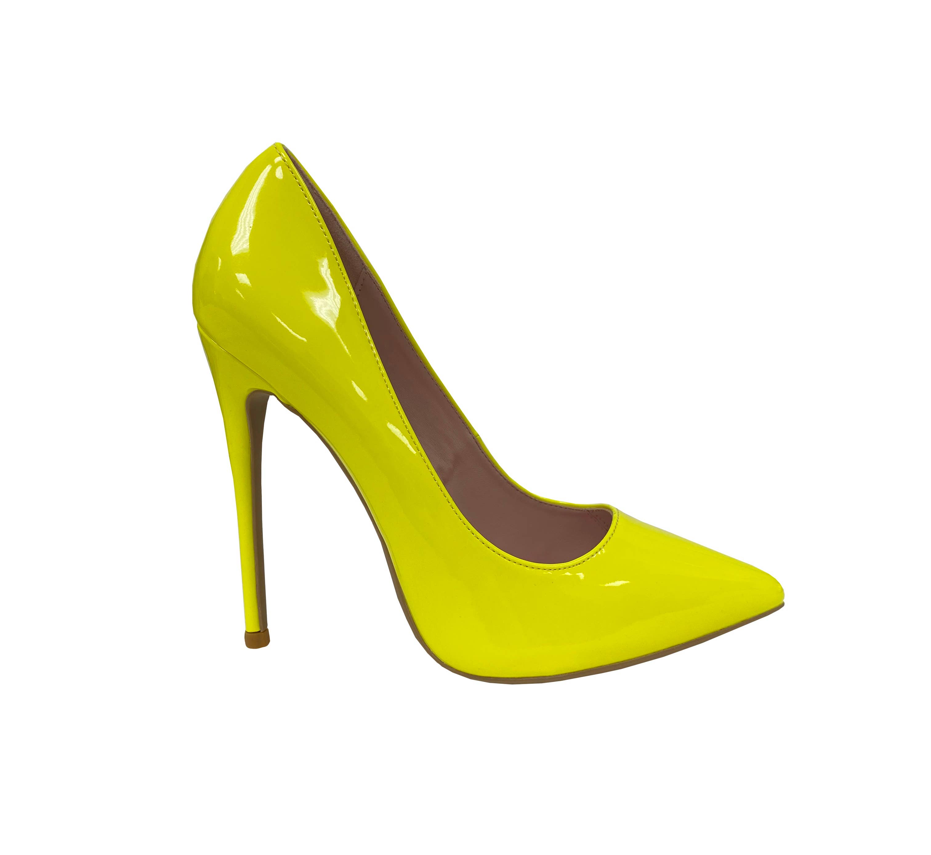 Mique - Wholesale High Heels - Women's - Amy Yellow1