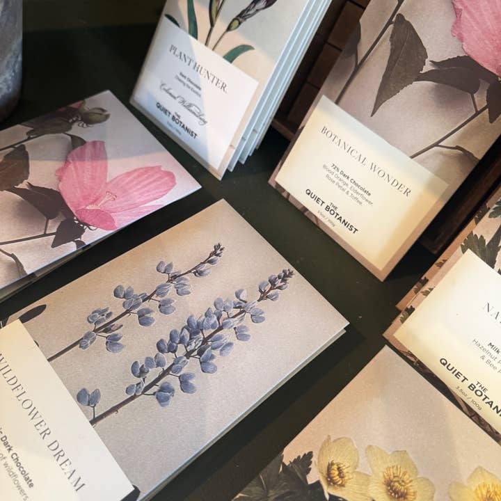The Quiet Botanist - Wholesale Chocolate Bar - Wildflower Dream Chocolate BarÂ