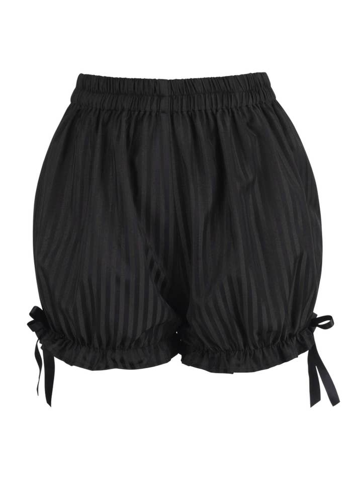 Daisy Corsets - Wholesale Underwear - Women's - Black Stripe Brocade Bloomers2