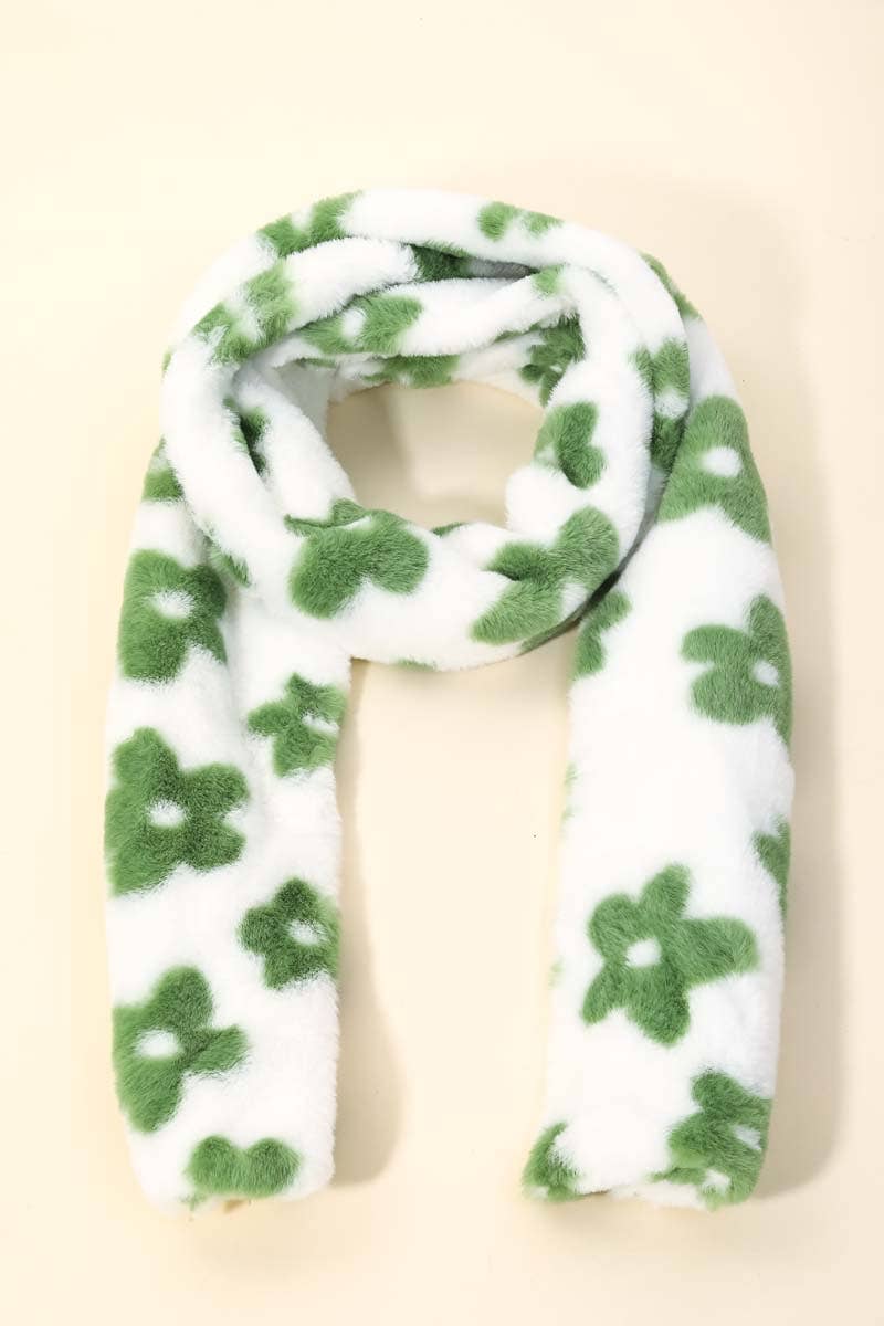 Anarchy Street – wholesale Halsduk - Dam – Blommönstrad pälsduk2