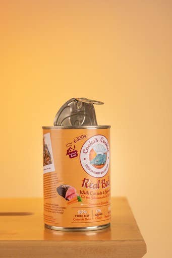 Cooka's Cookies - Vente Nourriture – chien - Real Beef - Pâté naturel pour chien humide1