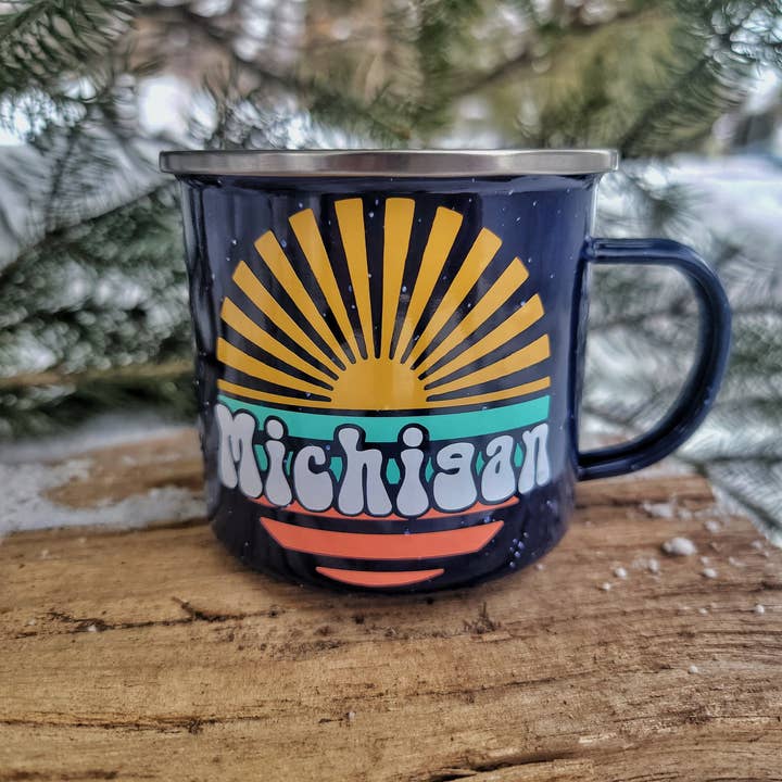 Superior Sweet Water - Wholesale Coffee Mug - Retro Michigan Coffee Mug, Michigan Coffee Mug, Retro Michig