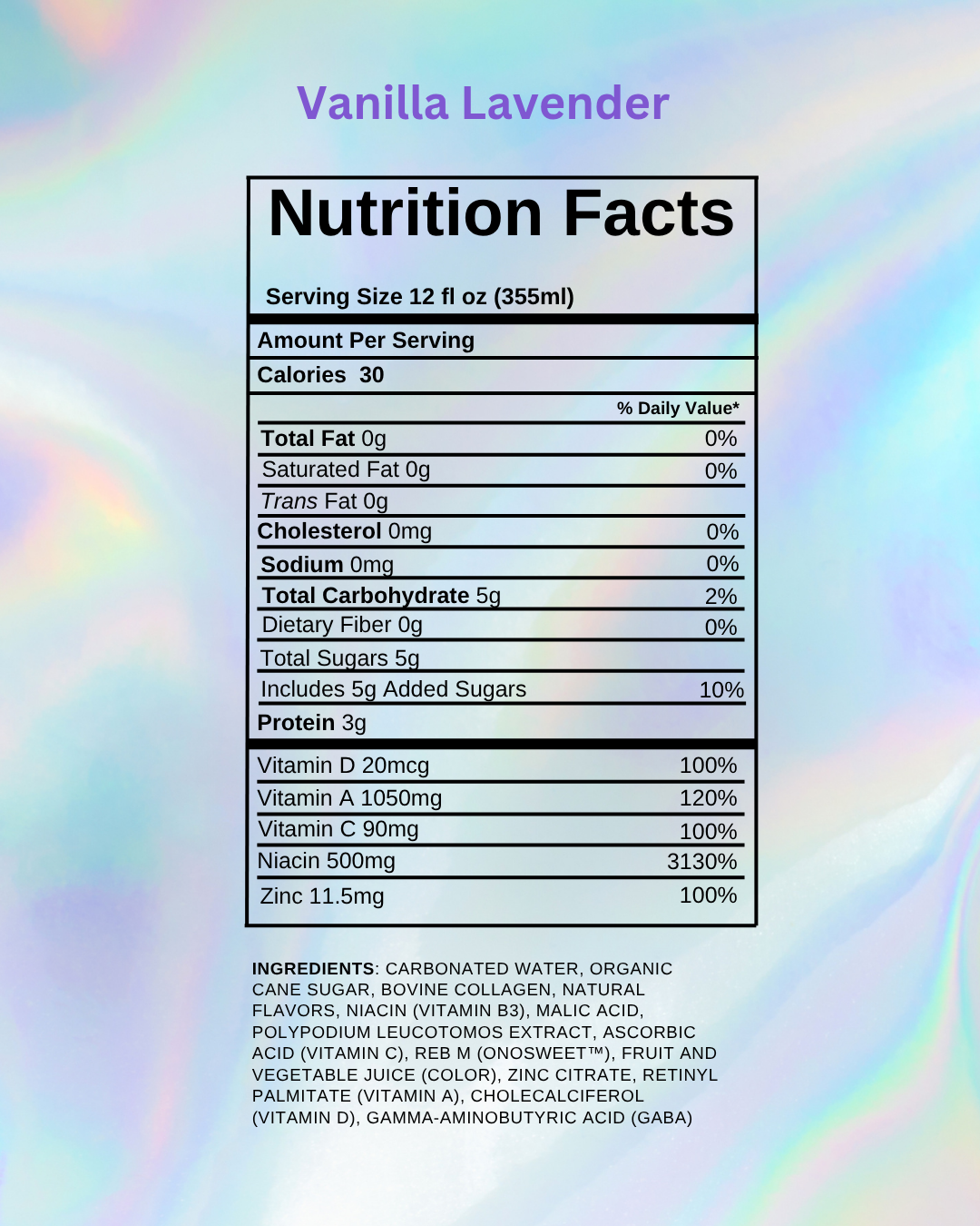 Solstice - Wholesale Sports/Energy Drink - Vanilla Lavender5