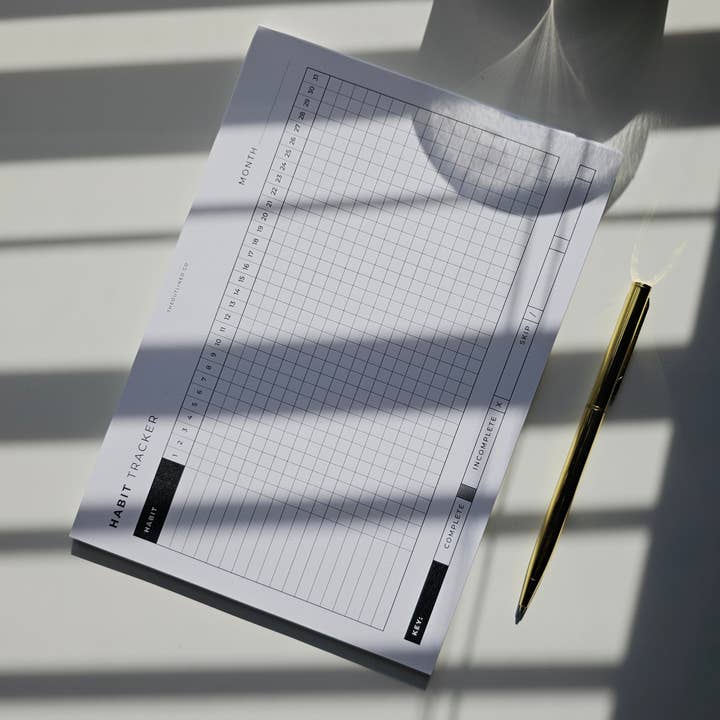 Outlined - Wholesale Planner - Habit Tracker Planner Inserts