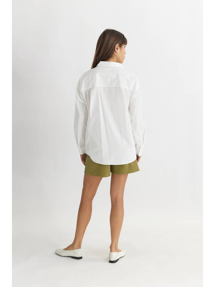 MOD REF - Wholesale Button Down Shirt - Women's - The Ema Top | Collared Button-Down Top32