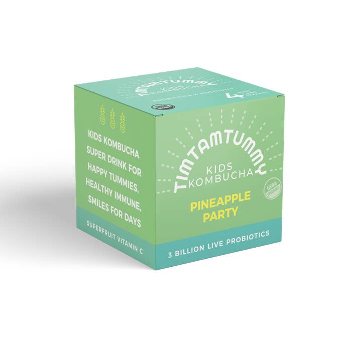TIM TAM TUMMY - Wholesale Kombucha - Pineapple Party1