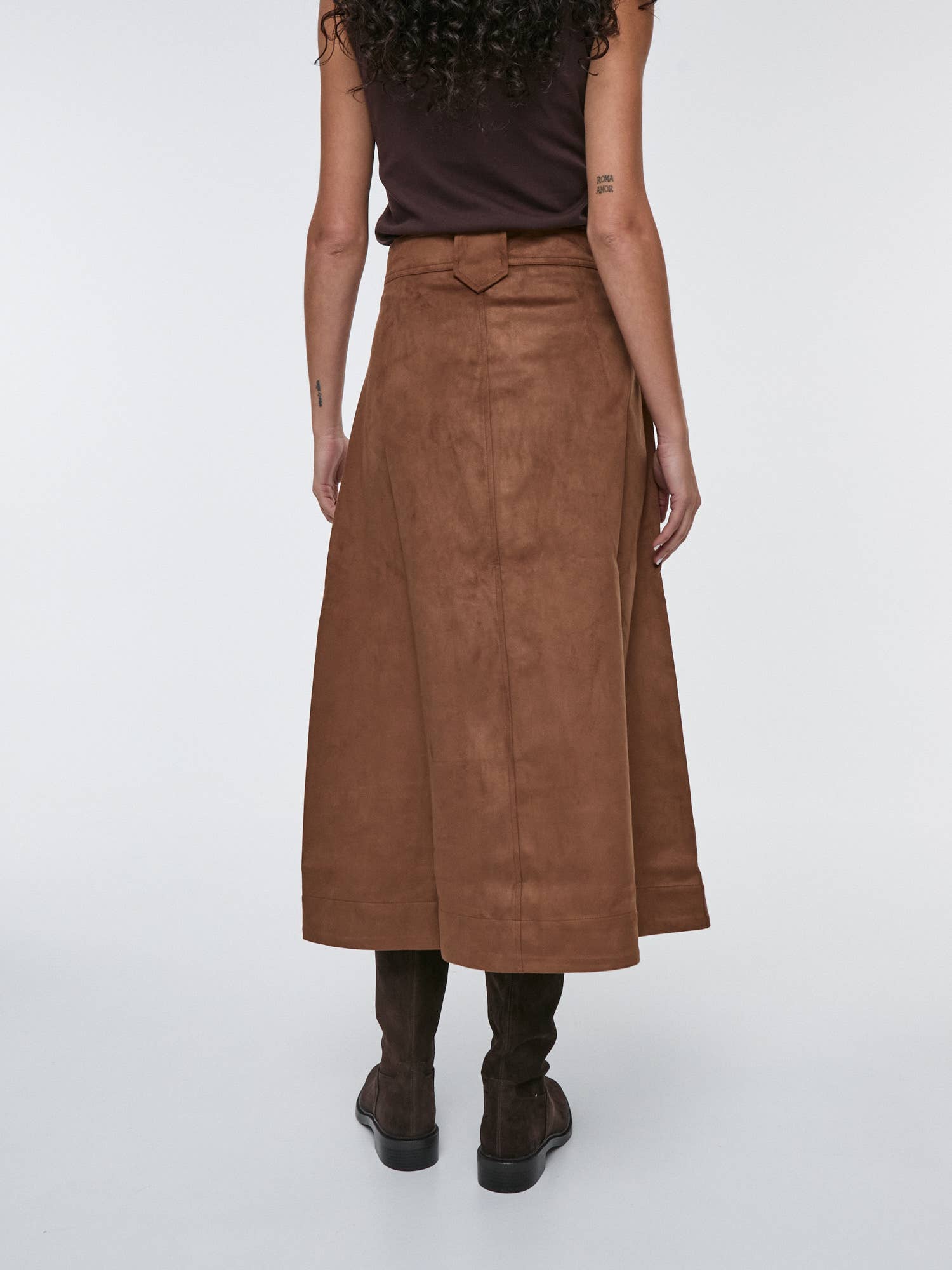 SWEET MAGIC MODA Y COMPLEMENTOS - Wholesale Skirt - Women's - SUEDE SKIRT2