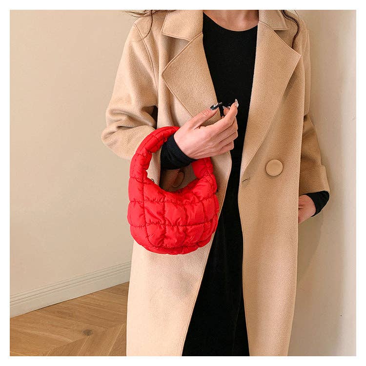 Dipped Shop – wholesale Shoulder bag – women's – Solid Color Cloud Bag Cute Mini Handbag DP684525
