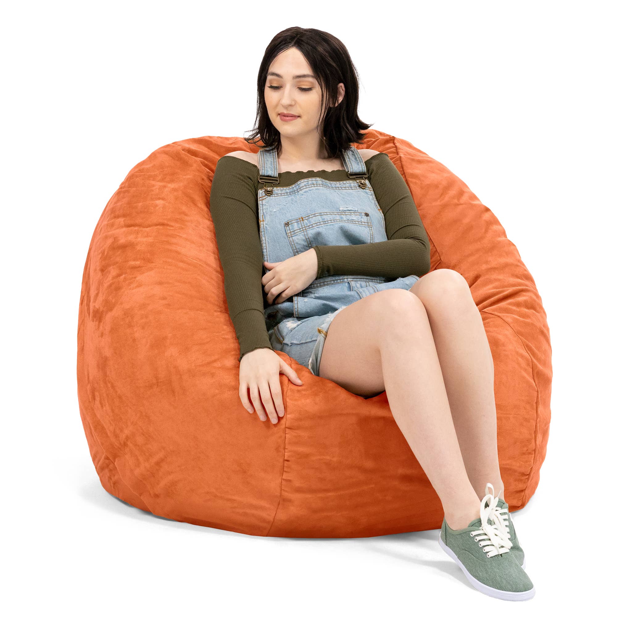 LuvU - Wholesale Chair - Jaxx Saxx 4 Foot Round Bean Bag w/ Removable Cover19