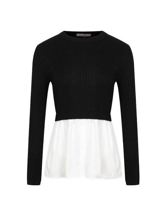 RIVIR - Wholesale Knit Top - Women's - Ligne Élégante Long Sleeve Top3