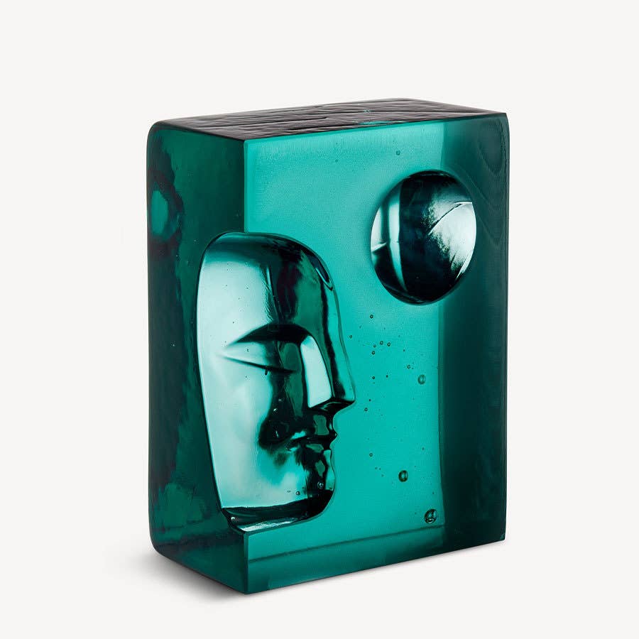 Kosta Boda - Wholesale Decorative Tabletop Object - Azur Moon Petrol1