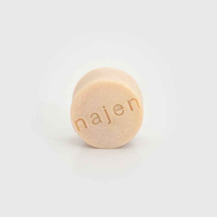 Rose, Lavender and Grapefruit Solid Shampoo, fortifying and hydrating for wholesale by najen nature