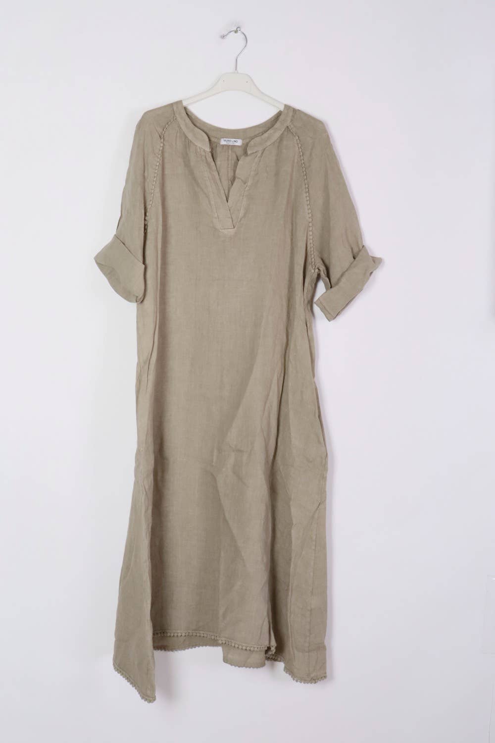 LÉA & LUC - Wholesale Dress - Women's - Long dress in 100% linen REF.716132