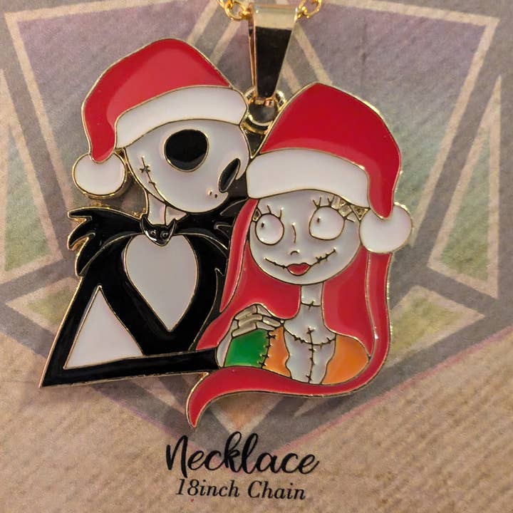 Con-Quest Crafts - Wholesale Charm/dangle bracelet - Nightmare Christmas Earrings, Necklaces & Zipper Pulls3