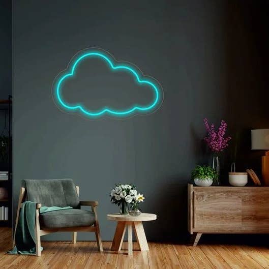 Molnneonskyltar, neonljus, LED-neonskyltar för rum, barer för wholesale av Aoos Custom