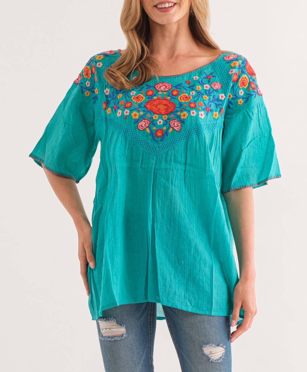 Raj Trading & Imports (USA) Inc. - Wholesale Blouse - Women's - Lola Embroidered Top6