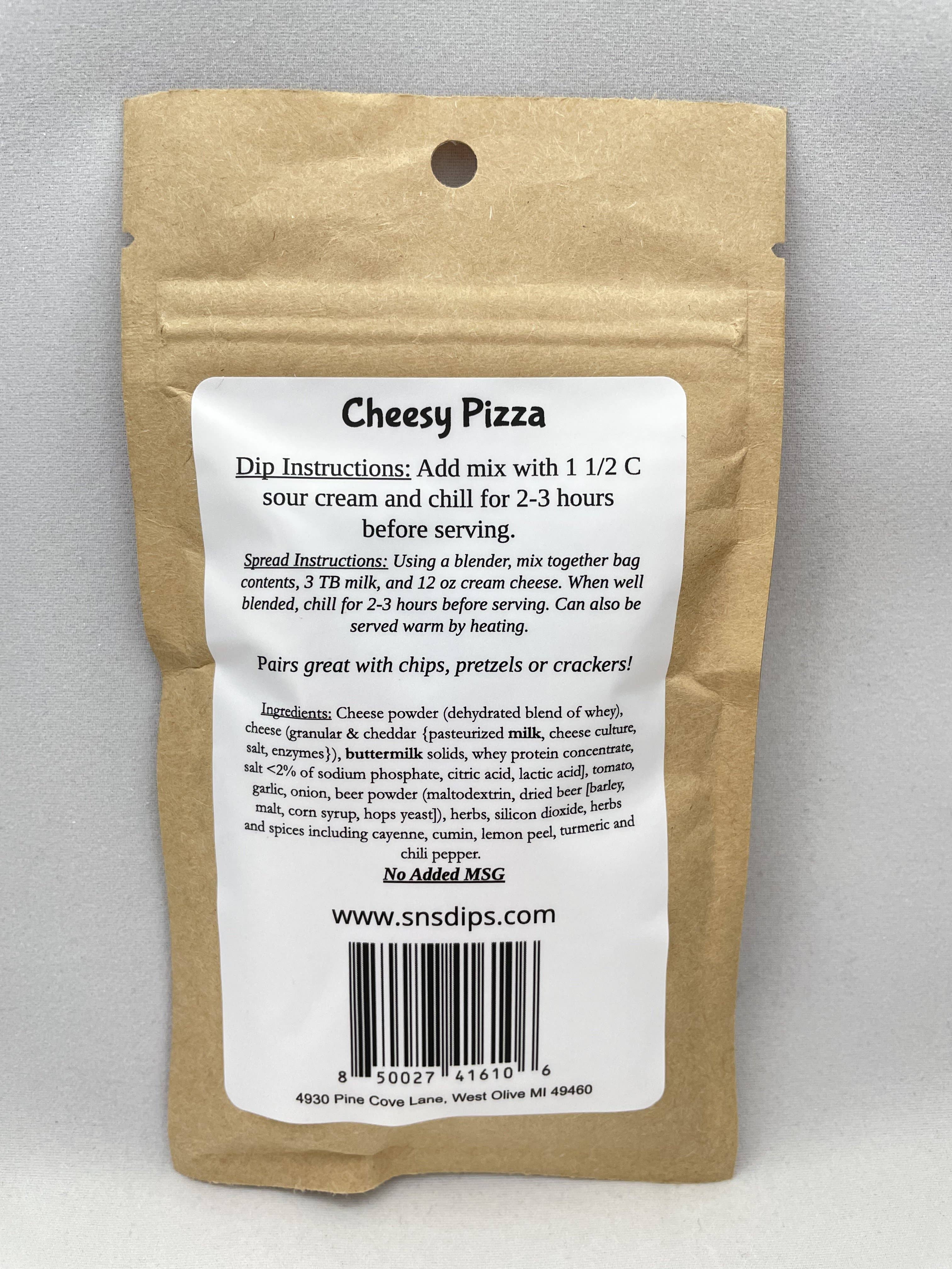 SnS Dips - Wholesale Dip - Cheesy Pizza Dip Mix1
