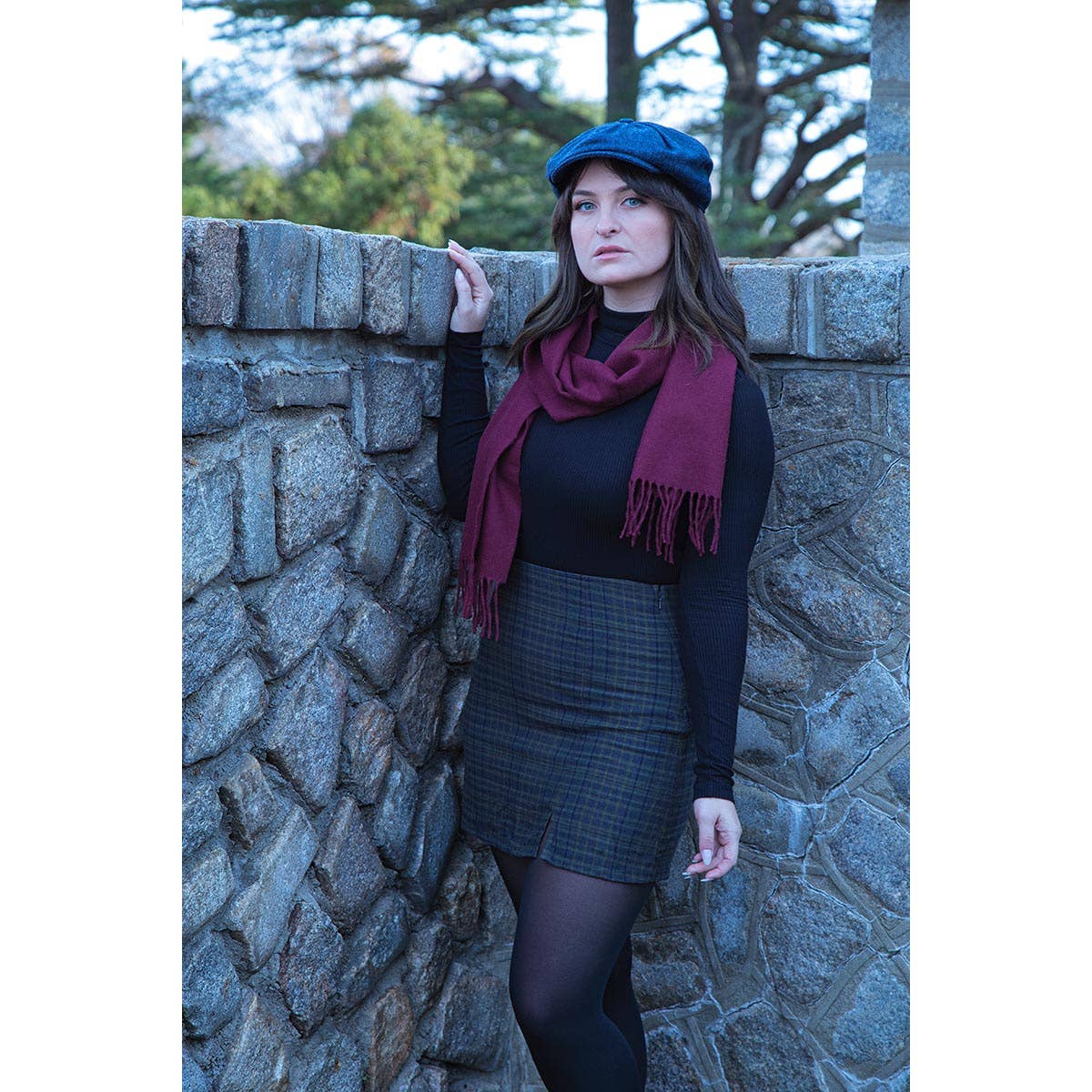 Poe & Company Limited, LLC – wholesale Platt keps - Herr – Poe & Company Shelby flat cap i Burgoyne tweed9