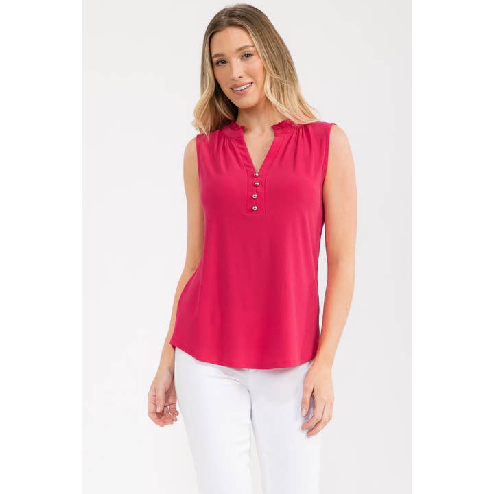 CHEMISE À PLASTRON À VOLANTS pour la vente par Perseption