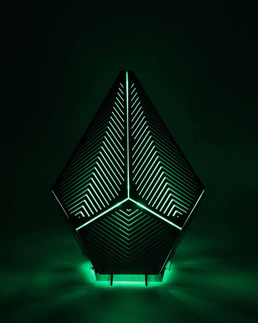 PAPERCRAFT WORLD - Wholesale DIY Craft Kit - SINAR Linez 3D Papercraft Table Lamp26