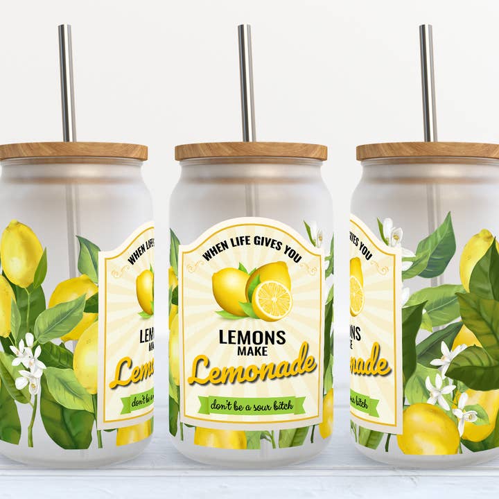 The Potted Oasis – wholesale Dricksglas och koppar – Gör Lemonade Glass Tumbler