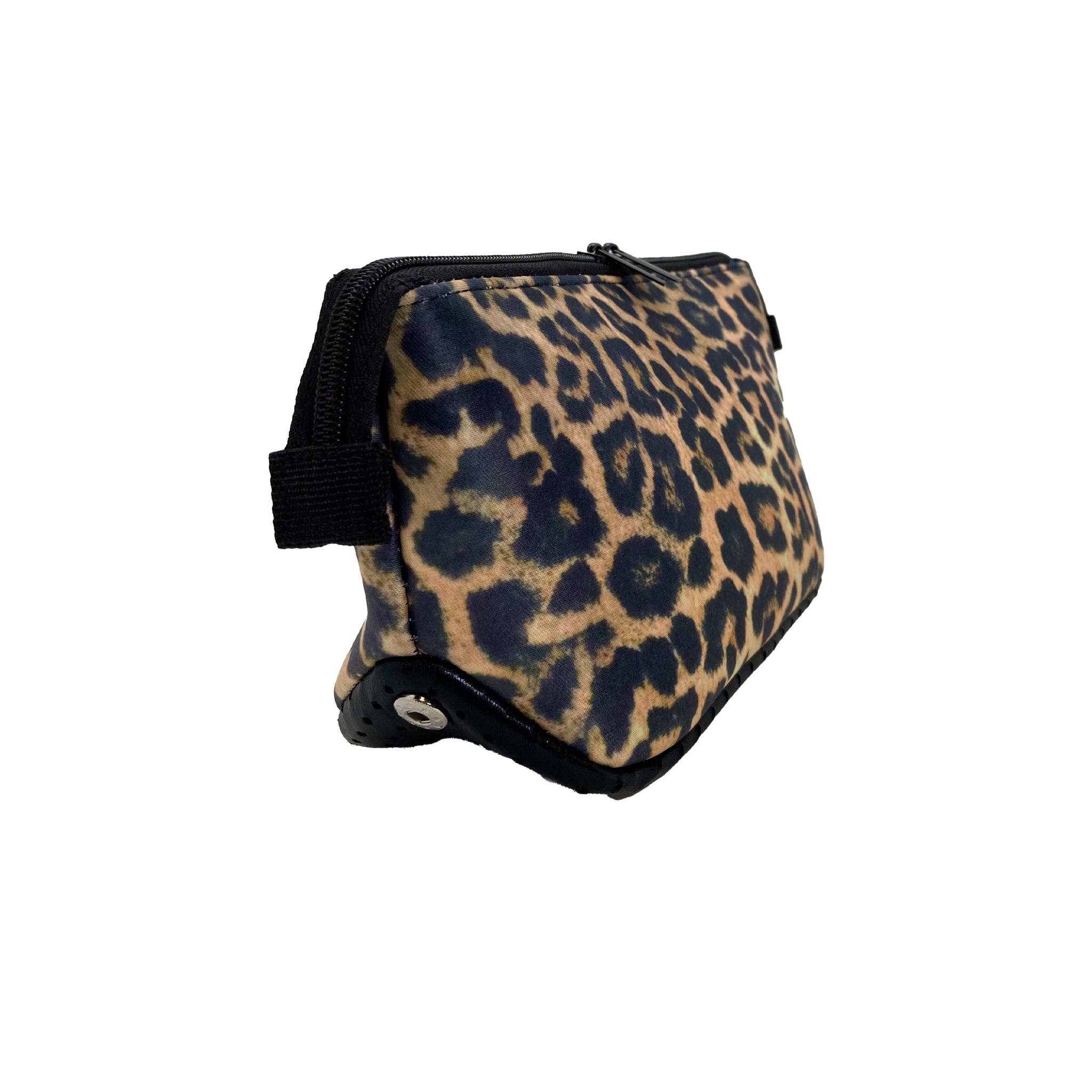 Cthru Purses - Wholesale Makeup/Cosmetic Bag - Neoprene Cosmetic/Travel Bag Leopard1