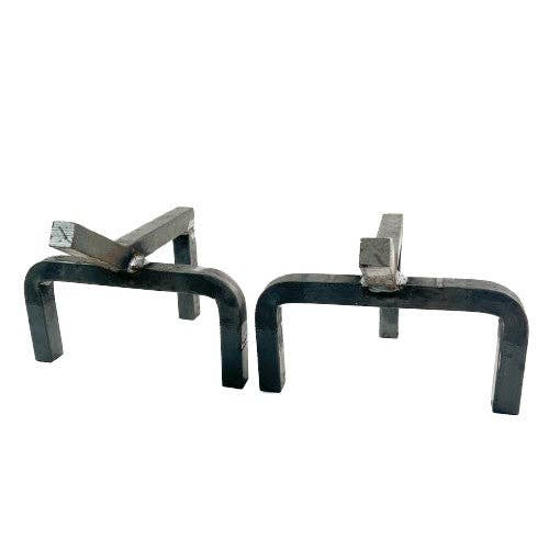 SteelFreak - Wholesale Fire Pit - 8-1/4 Inch Heavy Duty Pizza Oven Andiron2