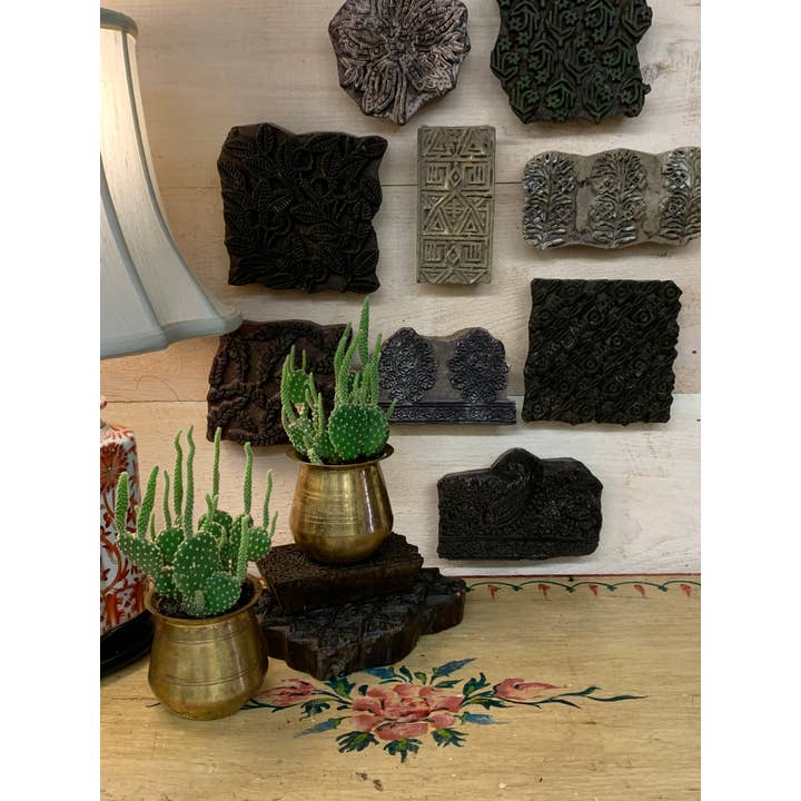Asia West - Wholesale Rubber/Decorative Stamp - Hand Carved Wooden Printing Blocks
