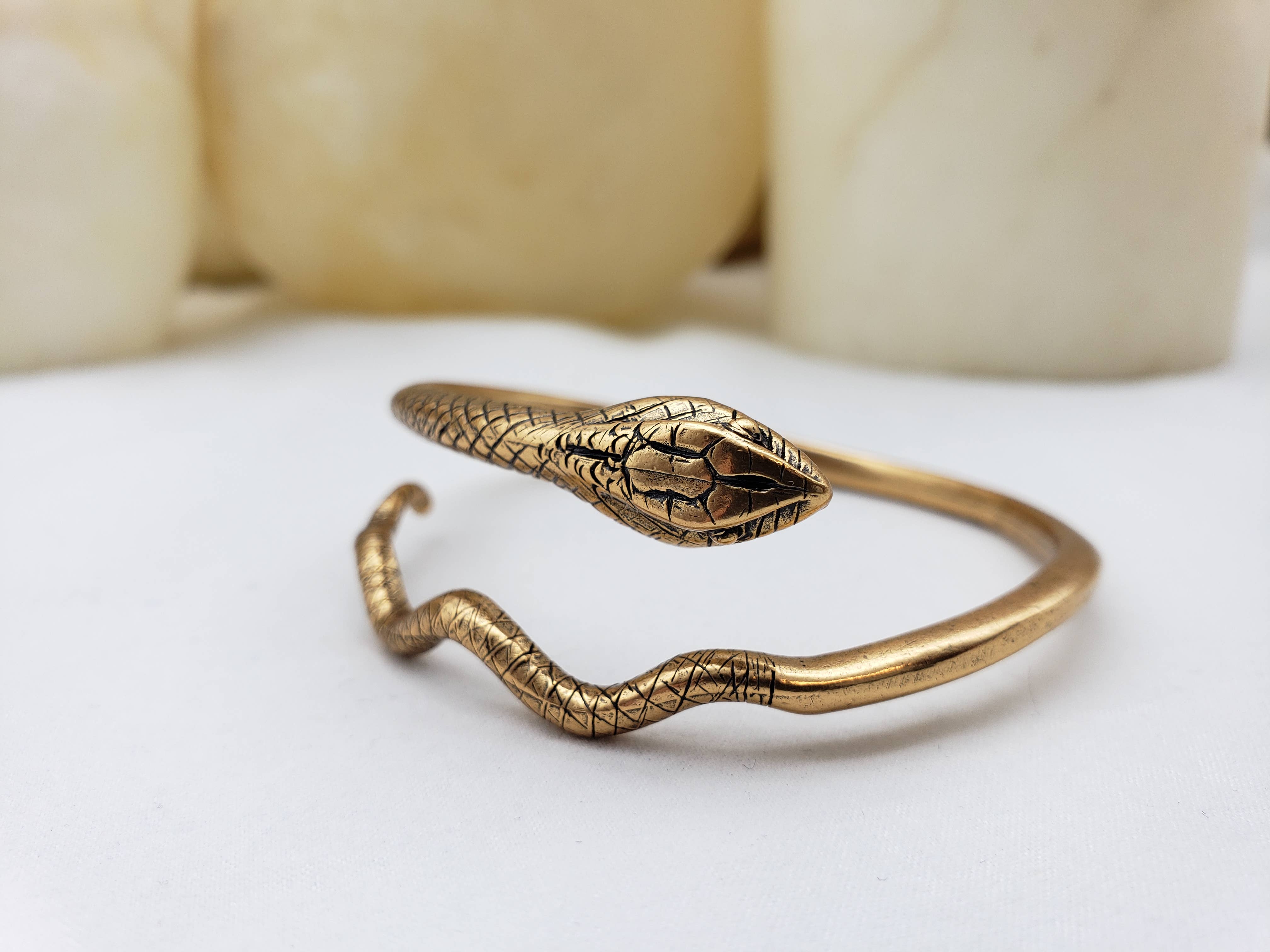 Discoveries, Inc. - Wholesale Cuff Bracelet - Egyptian Snake Cuff Bracelet - Adjustable5