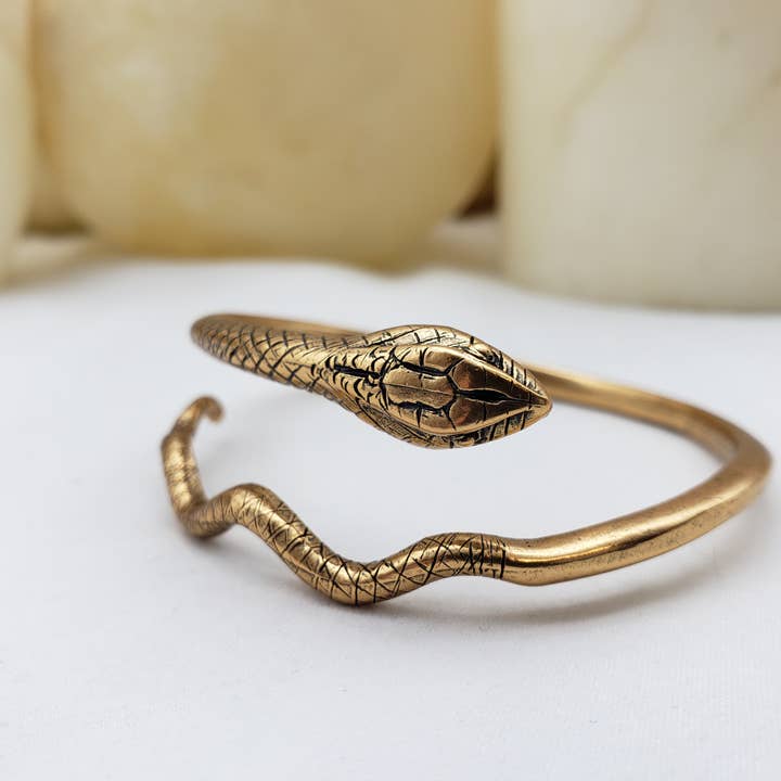 Discoveries, Inc. - Wholesale Cuff Bracelet - Egyptian Snake Cuff Bracelet - Adjustable5