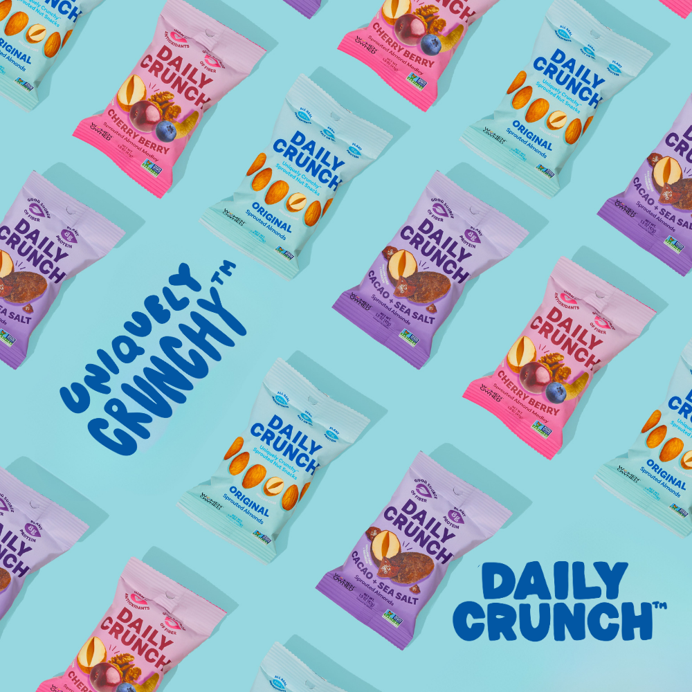 Daily Crunch - Wholesale Trail Mix - Cherry Berry Sprouted Nut Medley, 1.5oz Single Serve8