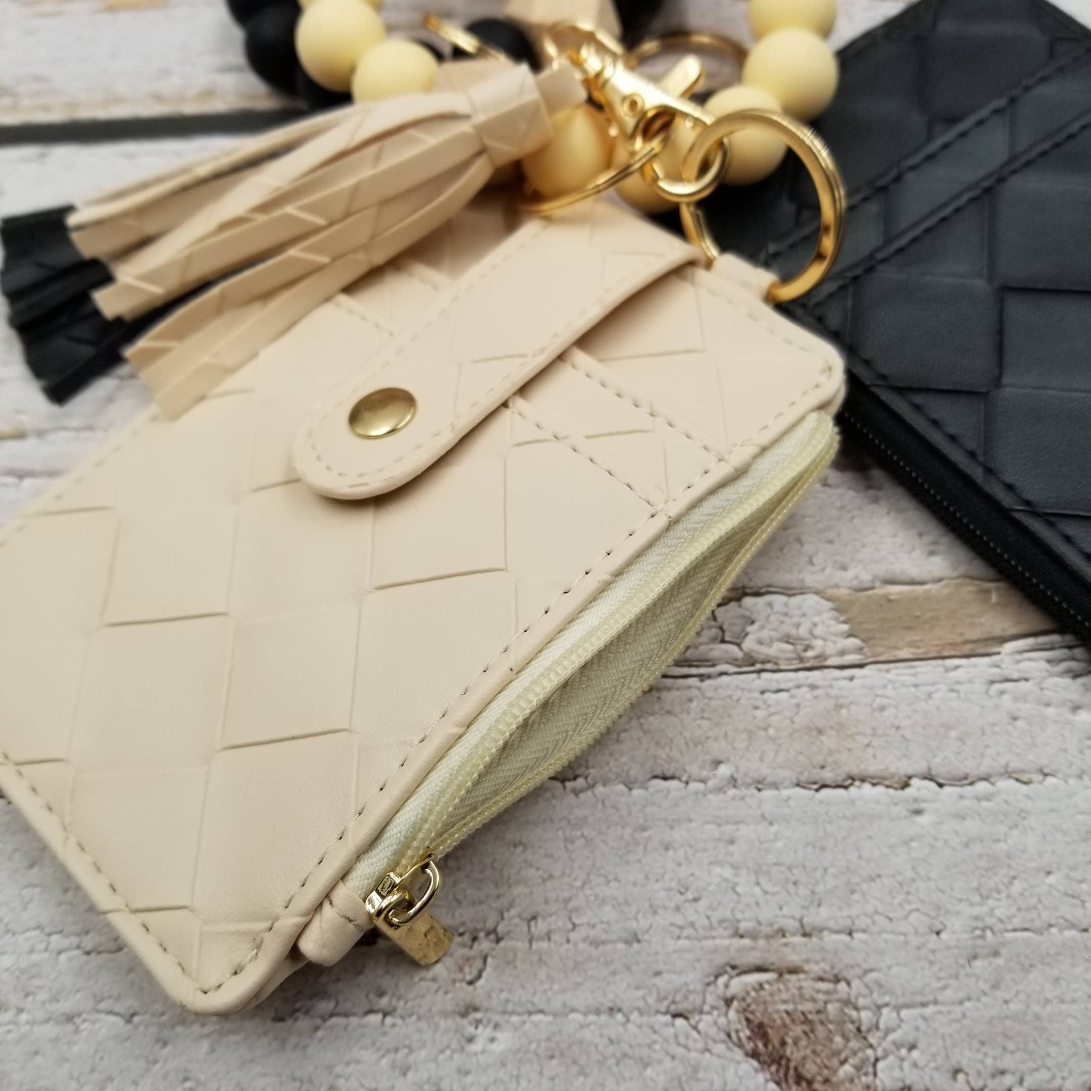 Treasure Wholesale – wholesale Wallet – Women's – Newly arrive diamond Bracelet Card Wallet Keychain4