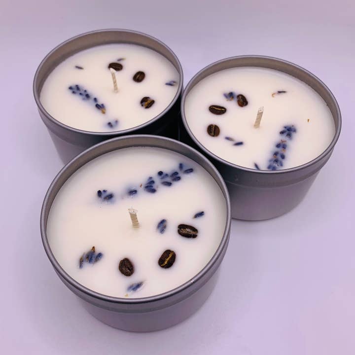 Bet's Bars - Wholesale Travel Candles - Botanical Sprinkled Soy Wax Candles7