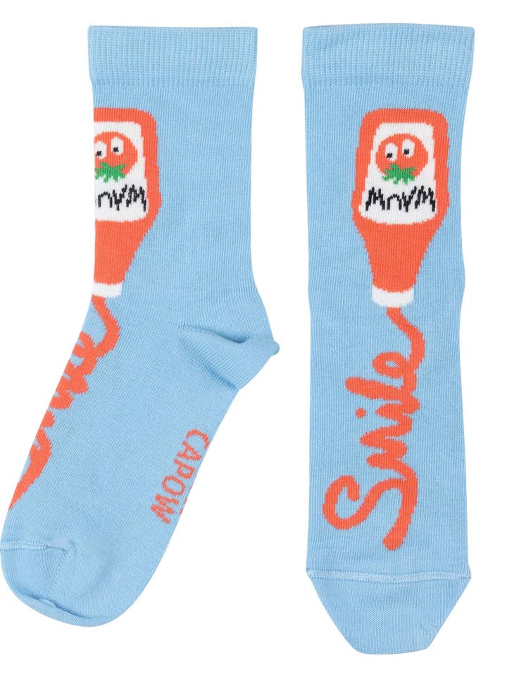 Hot Tomato kids Socks for wholesale by Wauw Capow by Bangbang Copenhagen