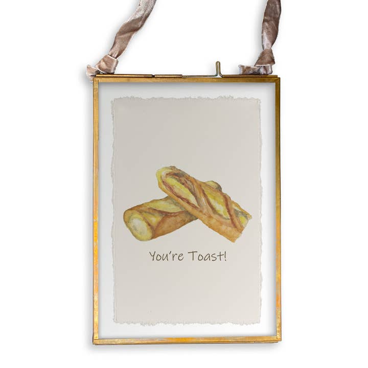 French Graffiti – wholesale Kökshandduk – Baguette med citat13