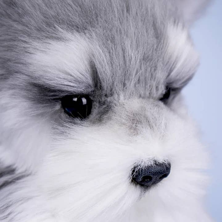 Chongker - Venta al por mayor Peluche - Niños y bebés - Mochila Schnauzer – Bolsa de peluche para amantes de cachorros y niños9