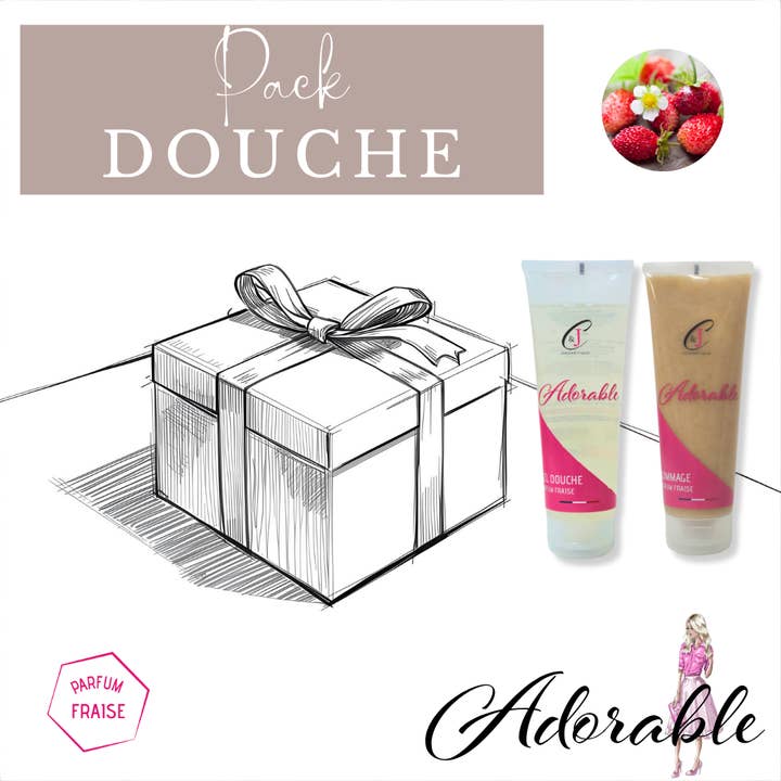 Adorable Shower Pack for wholesale by Cire & Jolie