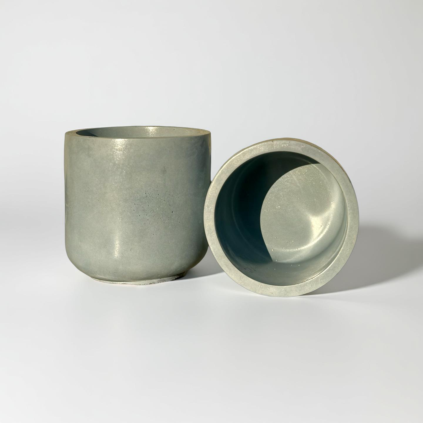 Colourfuljoy Designs - Wholesale Jar/Filled Candle - Candle empty jars/ Cement vessels/ Empty candle container 18