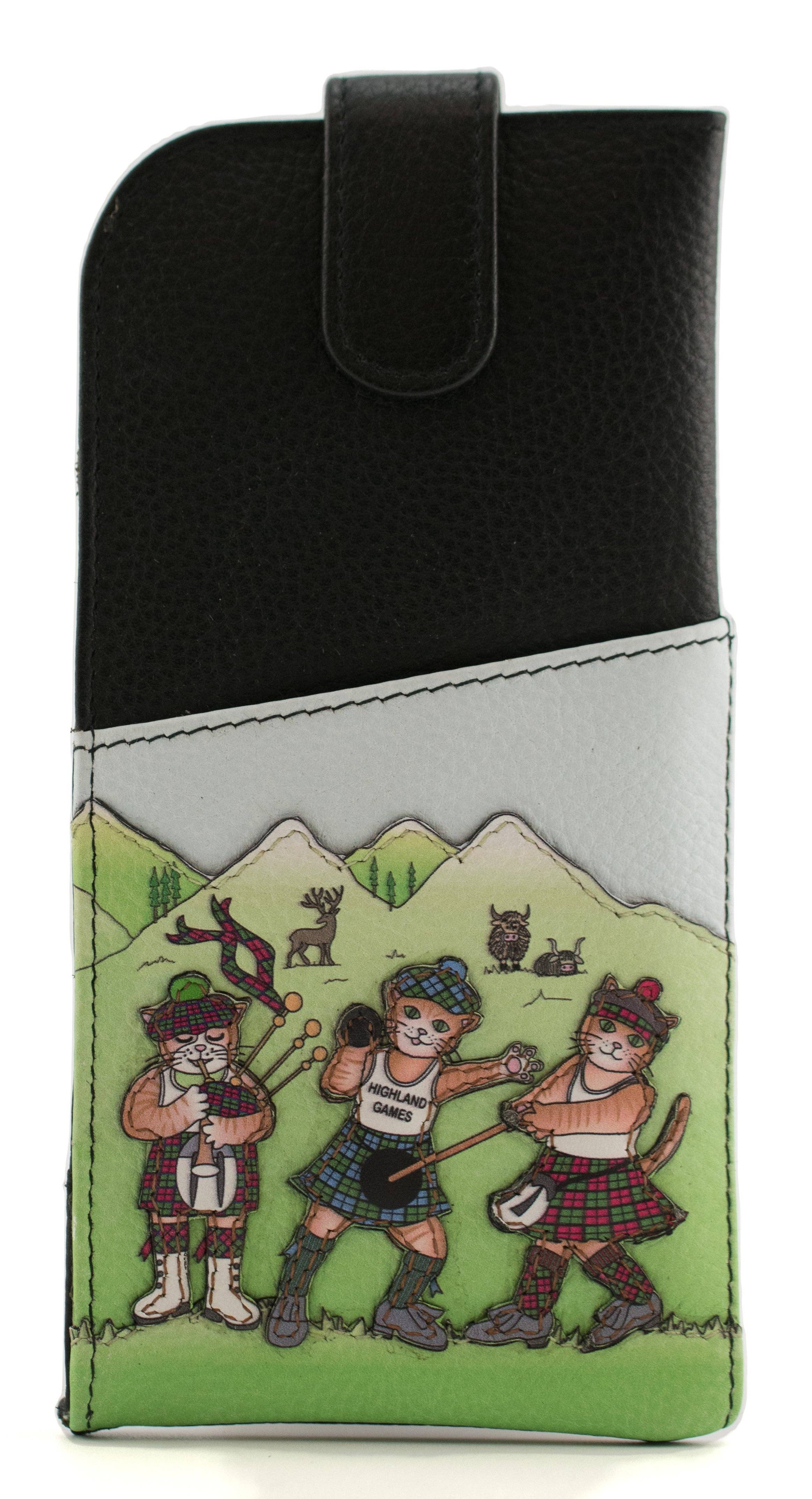 Mala Leather - Wholesale Eyewear cases & holders – Unisex - Highland Games Glasses Case